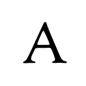 a